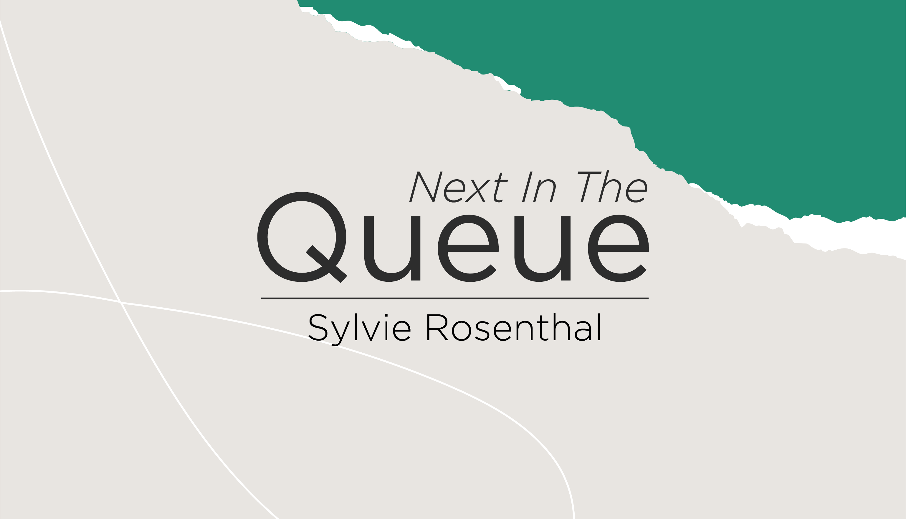 blog post cover graphic for The Queue featuring Sylvie Rosenthal
