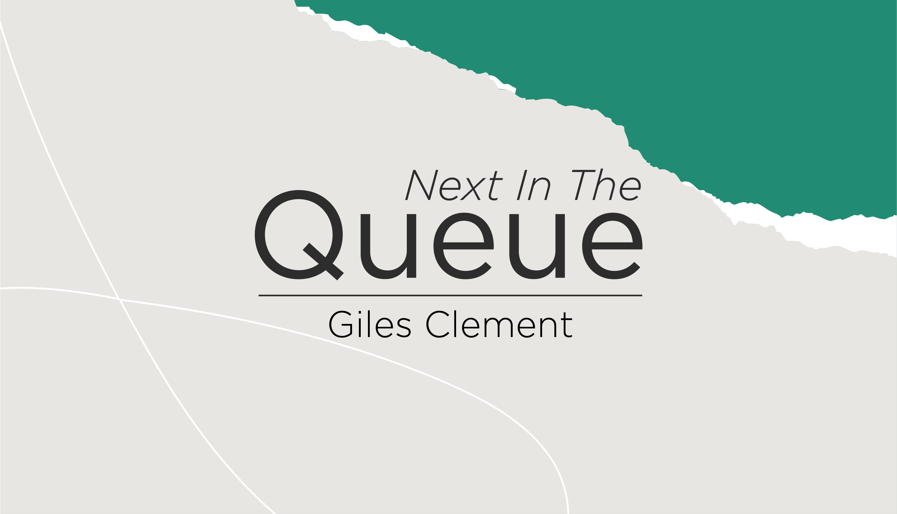 blog post cover graphic for The Queue featuring Giles Clement